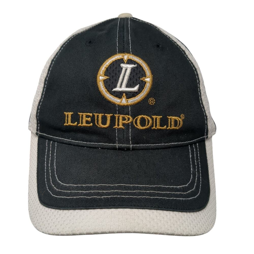 Leupold GX Rangefinder Baseball Cap Black One Size Adjustable 6 Panel 3 Point